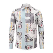 Versace Shirts for Versace Long-Sleeved Shirts for men #99904054