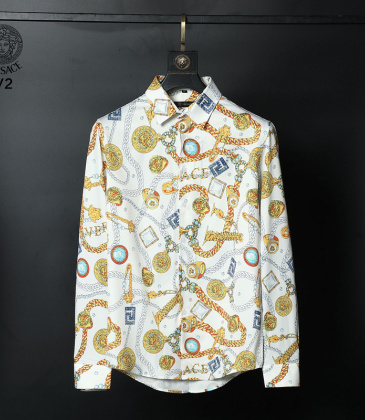 Versace Shirts for Versace Long-Sleeved Shirts for men #A29986