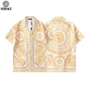 Versace Shirts for Versace Shorts-Sleeveds Shirts For Men #999931865