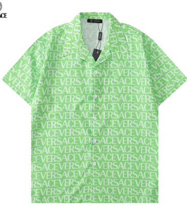 Versace Shirts for Versace Shorts-Sleeveds Shirts For Men #999932194