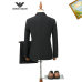 Armani Suits 3 piece set Black/Navy/Grey #999935149