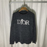 Dior Brooch logo embroidered round neck sweater #99874917