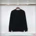 Dior Embroidered Logo Round Neck Sweatshirt Black/White #A53792