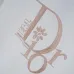 Dior Embroidered Logo Round Neck Sweatshirt Black/White #A53792