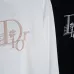 Dior Embroidered Logo Round Neck Sweatshirt Black/White #A53792