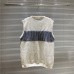 Dior short sleeve sweater White/Navy #A23153