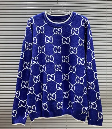  Sweaters for Men Blue/Green/Black #A39596