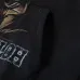 Off - White Black Hoodie With Artistic Graphic And Brand Tribute Design #A54248