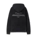 Off - White Black Hoodie With Artistic Graphic And Brand Tribute Design #A54248