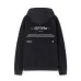 Off - White Black Hoodie With Artistic Graphic Print And Brand Elements #A54247