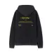 Off - White Black Washed Hoodie With Vintage Art Graphic And Brand Logo #A54246