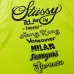  Stussy SS23 World Tour Series Alphabet Print Unisex Short Sleeve T-shirt #A33152