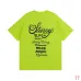  Stussy SS23 World Tour Series Alphabet Print Unisex Short Sleeve T-shirt #A33152