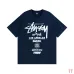  Stussy SS23 World Tour Series Alphabet Print Unisex Short Sleeve T-shirt #A33152