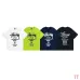  Stussy SS23 World Tour Series Alphabet Print Unisex Short Sleeve T-shirt #A33152