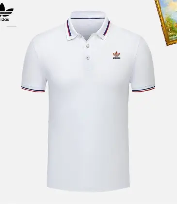 Adidas T-Shirts polo for man Black/White/Blue/Grey/Pink #A46566