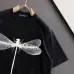 Alexander McQueen T-shirts dragonfly Black/White #A46881