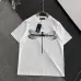 Alexander McQueen T-shirts dragonfly Black/White #A46882