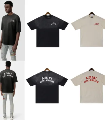 AMIRI Black/White 'AMIRI Hollywood'  T-shirt Amiri #A53433