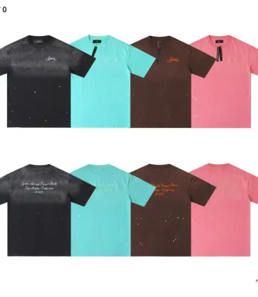 AMIRI Design Studio T-shirt Brown/Blue/Black/Red #A53790