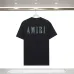 Amiri T-shirts AMIRI Watercolor Ma Tee Black/White #A53435