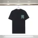 Amiri T-shirts AMIRI Watercolor Ma Tee Black/White #A53435