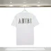 Amiri T-shirts AMIRI Watercolor Ma Tee Black/White #A53435