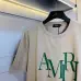 Amiri T-shirts Big letters Black/White/Grey  #A46866