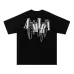 Amiri T-shirts Black/White #A47609