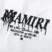 Amiri T-shirts Black/White #A49324