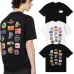 Amiri T-shirts Black/White #A52709