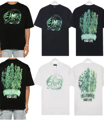 Amiri T-shirts Black/White #A52886