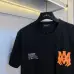 Amiri T-shirts Black/White/Grey printing #A46867