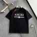 Amiri T-shirts Crew Neck Black/White #A46850
