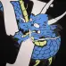 Amiri T-shirts dragon Black/White #A46853