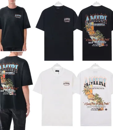 Amiri Uomo T-shirt &quot;amiri sunny place&quot; White/Black #A53434