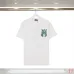 Amiri Watercolor Short-Sleeve Logo Tee In Black/White #A53782