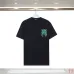 Amiri Watercolor Short-Sleeve Logo Tee In Black/White #A53782