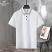 Armani T-Shirts for Armani polo T-shirts for  man Solid Color Black/White/Blue #A46567