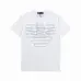 Armani T-Shirts for MEN Black/White #A46878