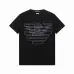 Armani T-Shirts for MEN Black/White #A46878
