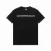 Armani T-Shirts for MEN emporio Black/White #A46874