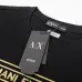 Armani T-Shirts for MEN exchange Black/White #A46876