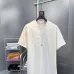 Balenciaga T-shirts for Men Balenciaga Mud dyed Bitcoin short sleeve Black/White #A53444