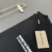 Balenciaga T-shirts for Men Black/White #A50326