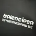 Balenciaga T-shirts for Men Black/White #A50326