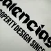 Balenciaga T-shirts for Men Black/White #A50326