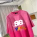 Balenciaga T-shirts for Men Black/White/Red #A53506