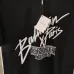 Balmain Paris Black/White T Shirt Featuring Stranger Things Logo and Bold Collaborative Graphic Design for Streetwear Fans #A54259