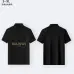Balmain T-Shirts Polo for men Buttons Black/White #A46587